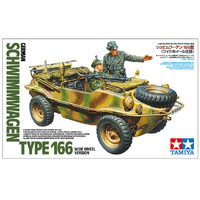 Tamiya 35393 German Schwimmwagen T166 Wide Wheel Version 1/35