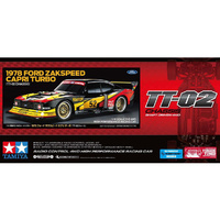 Tamiya 47526 Ford Zakspeed Capri Turbo TT-02  1978 1/10