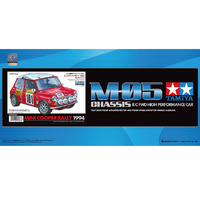Tamiya 58483 Mini Cooper Rally 1994 M-05 RC Kit Only 1/10