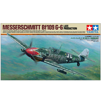 Tamiya 61128 Messerschmitt BF109 G-6 Late Model  1/48