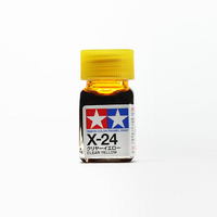 Tamiya X24 Clear Yellow          Enamel   10ml