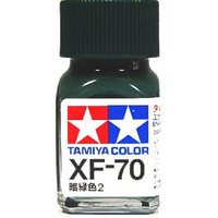 Tamiya 80370 XF70 Dark Green 2  Enamel   10ml