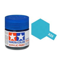 Tamiya 81523 X23 Clear Blue            M/Acrylic   10ml