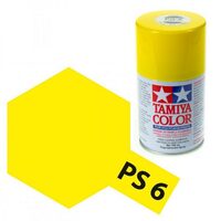 Tamiya 86006 PS-6 Yellow           Spray Can P/C