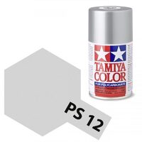 Tamiya PS-12 Silver                Spray Can P/C