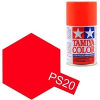 Tamiya PS-20 Fluor Red       Spray Can P/C