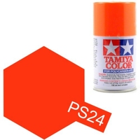 Tamiya 86024 PS-24 Fluor Orang       Spray Can P/C