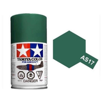 Tamiya 86517 AS-17 Dk Green                 Spray Can