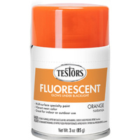 Testors Fluorescent Orange    Enamel Spray 85g