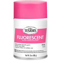 Testors Fluorescent Pink    Enamel Spray 85g