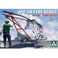 Takom MQ-8B Fire Scout With Missile And Blade Fold Kit   1/35