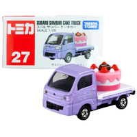 Tomica Regular 228431  027 Subaru Sambar Cake Truck 1/55
