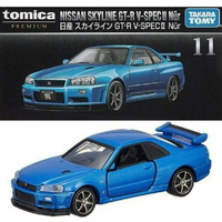 Tomica Premium 852728 11 Skyline GT-R V-Spec II Nur 1/62