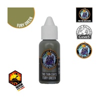 Two Thin Coats - Fury Green 15ml