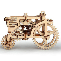 Ugears Wooden Model Tractor (97 Pce)