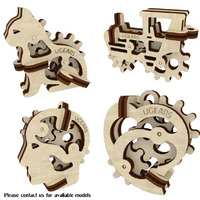 Ugears 70020T Wooden Freedom Fidgets X4 Models