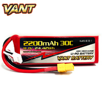Vant Lipo 2200 11.1v 30c XT60 (25x33x105)