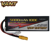 Vant Lipo 5000 22.2v HC 100c (48x49x140)