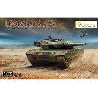 Vespid Models German Main Battle Tank Leopard 2 A7V   1/72