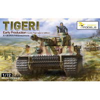 Vespid Models 720018 Tiger I Early Production Lucky Tiger Special Ed 1/72
