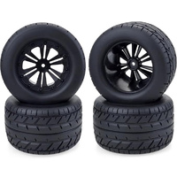 VGRC VG10030 Monster Truck MTD Road Tread 12mm Hex (4)  1/10