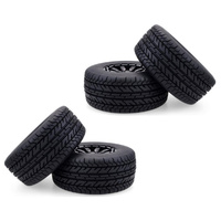 VGRC VG10044 SC Mounted Road Tyre Set 4wd (4pce) 1/10