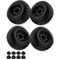 VGRC VGLFTI026H12 SC MTD All Terrain Tyre Adjustable Hexes 12/14/17mm (4) BK 1/10