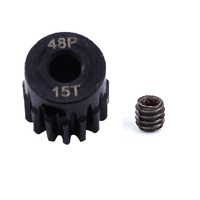 VGRC VGLFOP063-15T Pinion 15t 48dp Steel 1/8 Shaft