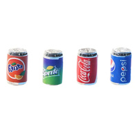 VGRC VGLFSA064 Soda Cans (4pce) Assorted 1/10th