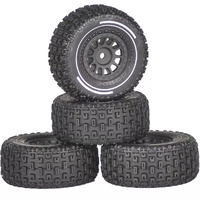 VGRC VGRCAM14016 SC MTD Block Tyre Mojave Grom 12mm Hex (4pce) BK  1/16