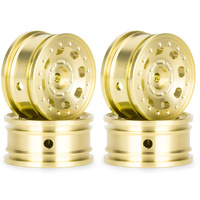 VGRC VGSCX3005-3 0.7in Brass Wheels For Axial SCX30 1/30 (4)