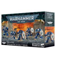 WH 48-34 Space Marines Terminator Assault Squad