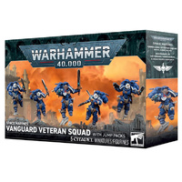 WH 48-106 Space Marines Vanguard Veteran Squad With Jump Packs
