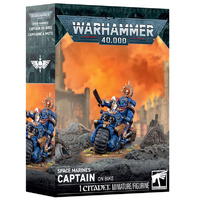 WH 48-113 Space Marines Captain On Bike