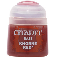 WH 21-04 Citadel Base: Khorne Red