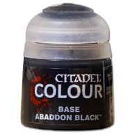 WH 21-25 Citadel Base: Abaddon Black
