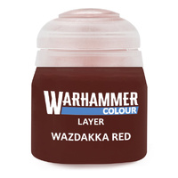 WH 22-07 Warhammer Layer Colour Wazdakka Red 12ml