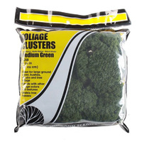 Woodland Scenics Foliage Clusters Medium Green
