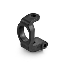 X Ray Composite C-hub Left 0 Deg Graphite (ECS)