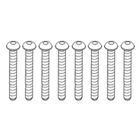 Yikong 71201 Button Head Screws M3x35mm