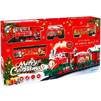 Christmas Train Set 568cm 27pc