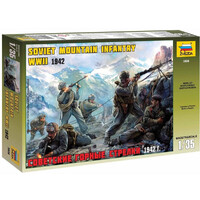 Zvezda Soviet Mountain Troops WWII 1/35