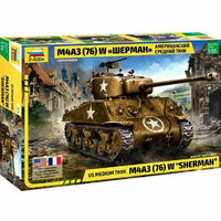 Zvezda M4A3 (76) W Sherman 1/35