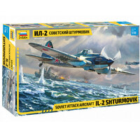 Zvezda Ilyushin Il-2 Shturmovik Model Kit 1/48